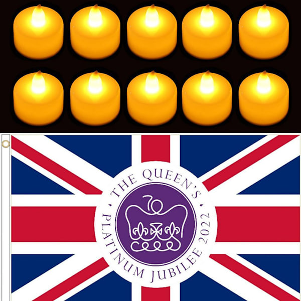 Queen Platinums II Flag 2022 Queen Banner C C C