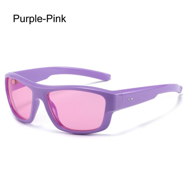 Y2K Sport Solglasögon Solglasögon LILA-ROSA LILA-ROSA Purple-Pink