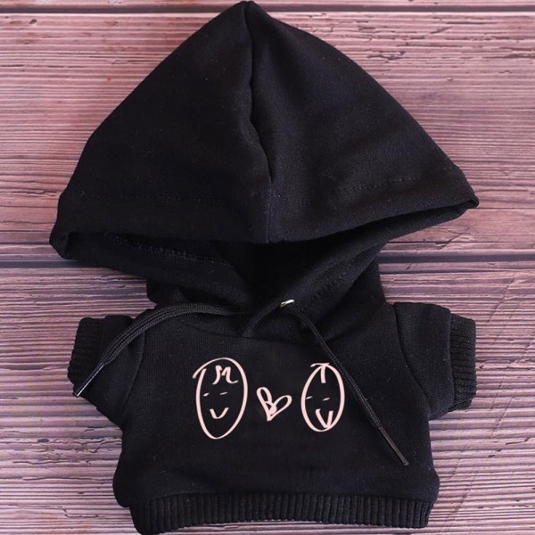 Handgjorda Doll Hoodies Doll Sweatshirt 2 2 2