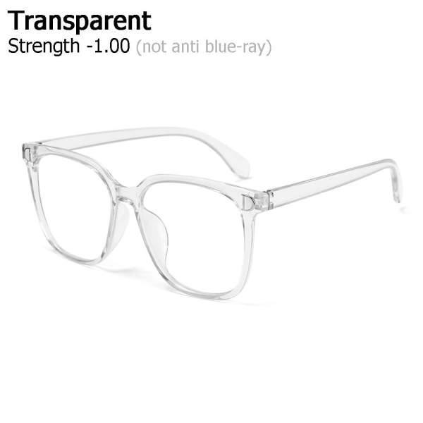 Blå glasögon Datorglasögon TRANSPARENT transparent Strength -1.00-Strength -1.00