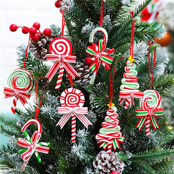 Christmas Candy Ornaments Lollipop Ornament C C C