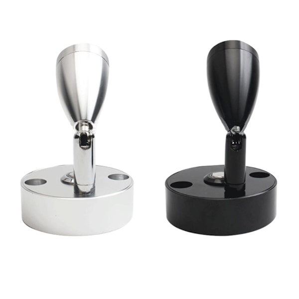 LED Interiør Spot Leselys SVART Black