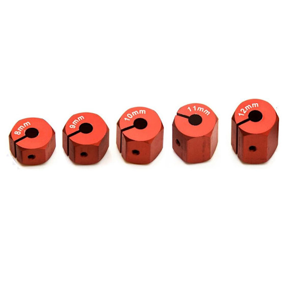 4 STK Adapter sekskantet hjul 8MM 8MM 8mm
