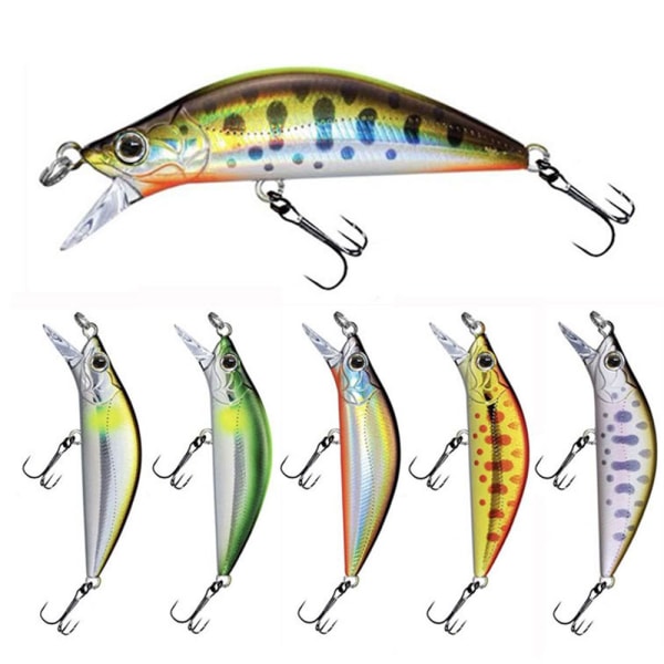 2st Sjunkande Minnow Baits Fiskkrokar C C C