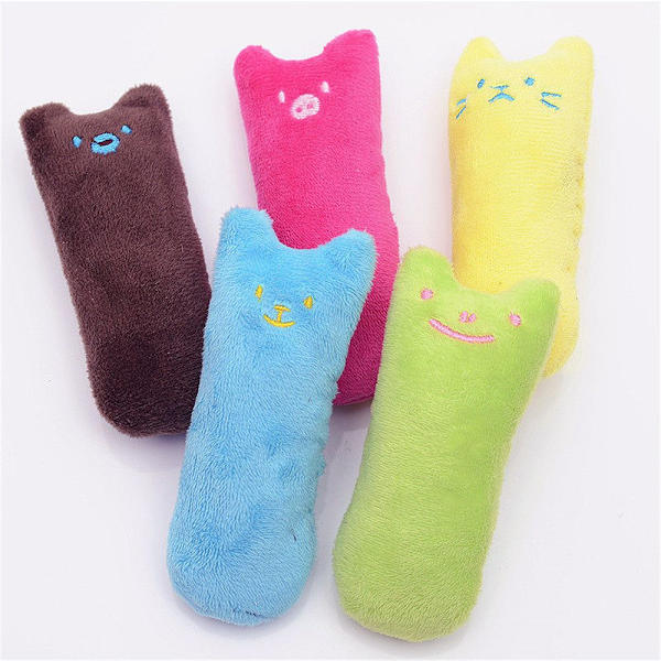 Kattleker Kattemyntepute Kattunge Lek GUL yellow