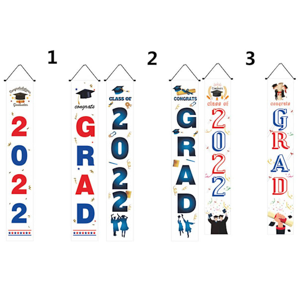Gratulerer Grad Banner Garland Flag 4 4