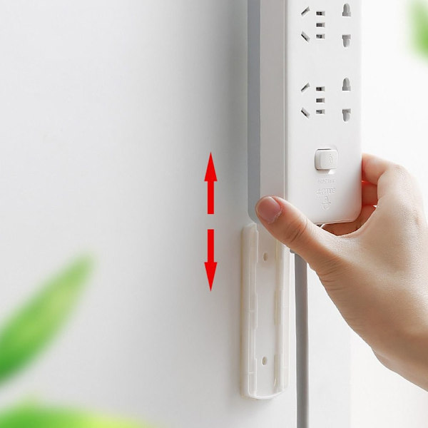 Plugghållare Väggmonterad Förvaringsmärkning Fri plugg