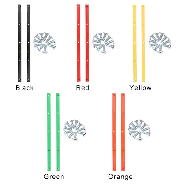 Rullalaudan kiskot Edge Protect Strip MUSTA Black