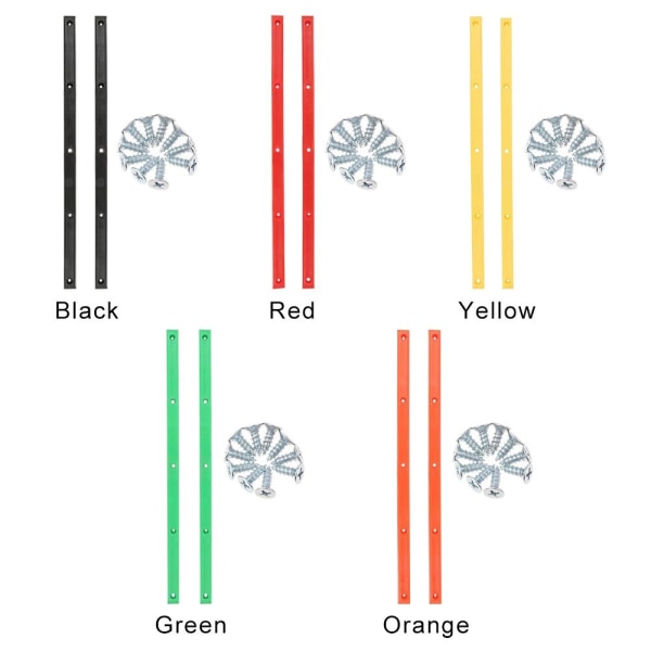 Skateboard Rails Edge Protect Strip GRÖN Green