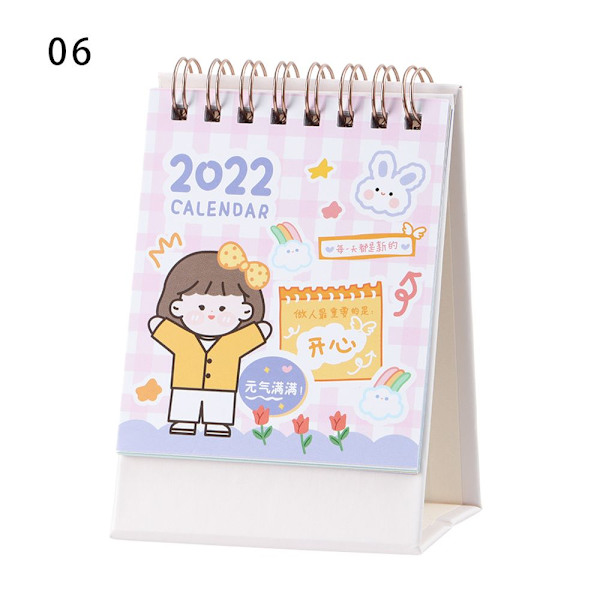 2022 Mini Desktop Calendar Scheduler 6 6