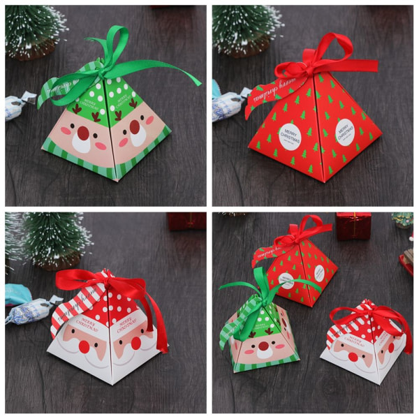 10 KPL Xmas Laukut Candy Box XMAS TREE XMAS TREE Xmas Tree