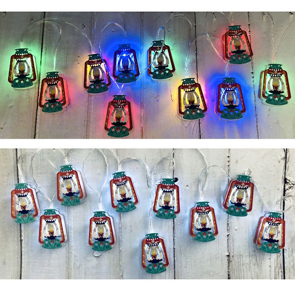 1,65 m 10LED LED String Light Ramadan Lantern STIL 3 STIL 3 Style 3