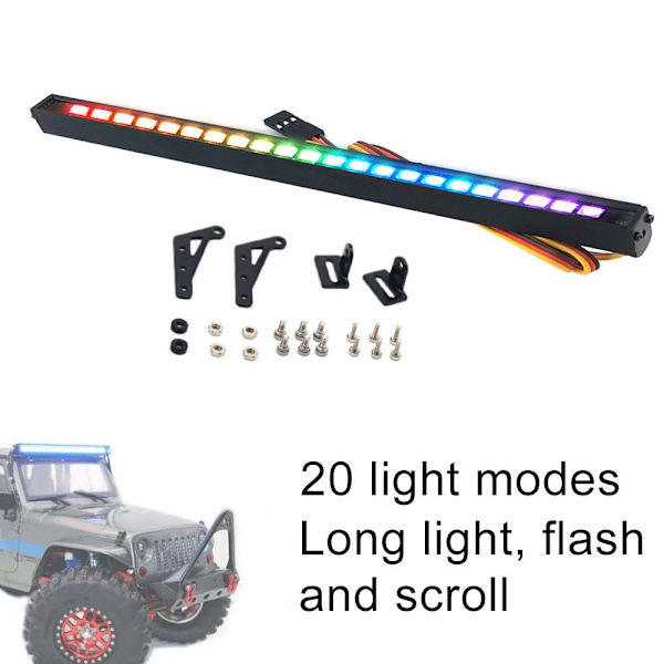 Farge Taklampe RC Truck Light LED-lys 1pcs