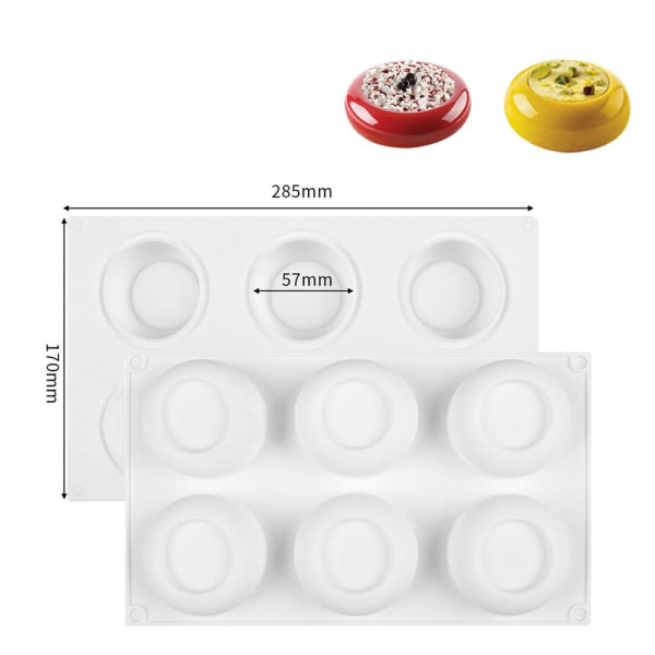 Silikoneforme til tipning af sukkerform STYLE 6 STYLE 6 Style 6