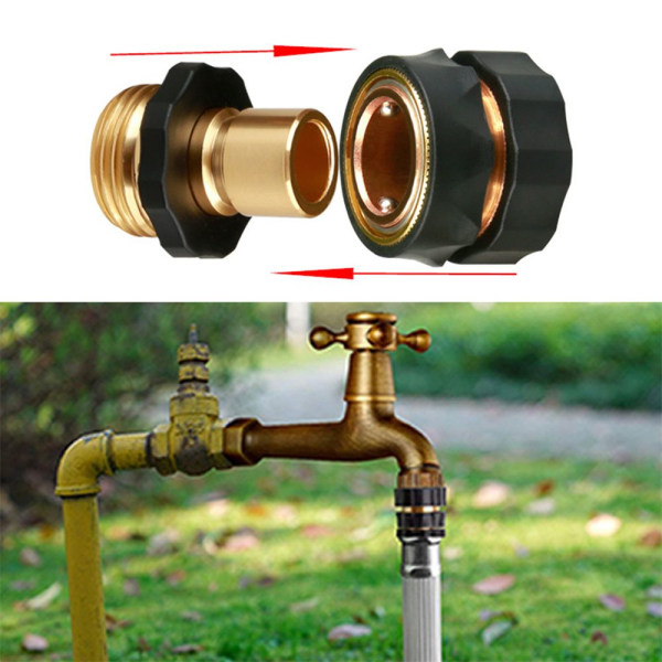 Vandhaner Connector Haveudstyr 4 SÆT 4 Set
