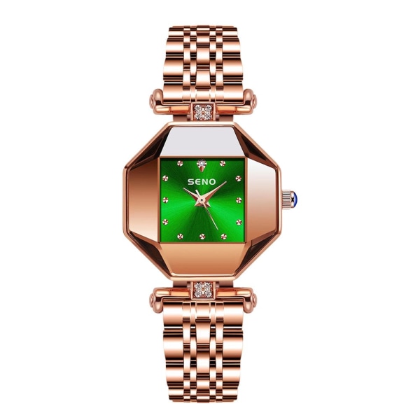 Naisten watch Quartz WristWatch GREEN green