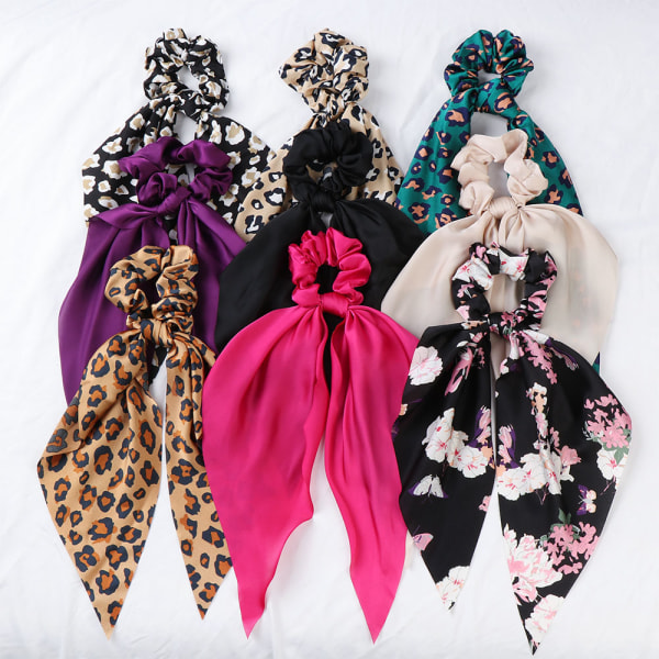 Ponytail Scarf Bow 08 08 08