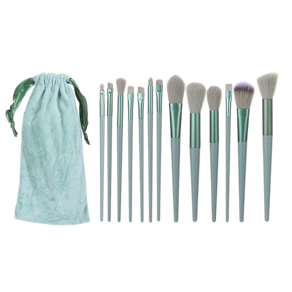 13st/ set Makeup Brush Set Make Up Tools GRÖN green