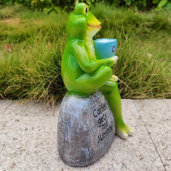 Froskeskulptur Froskeornament 2 2 2