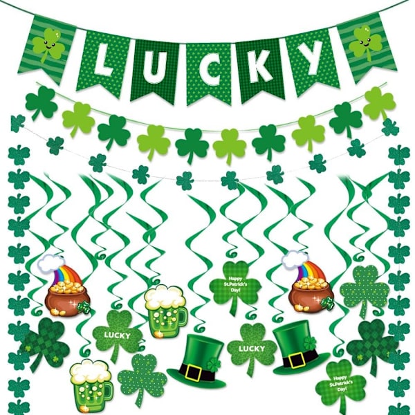 S:t Patricks Day Party Dekoration 6 1SET 6 1SET 6    1Set