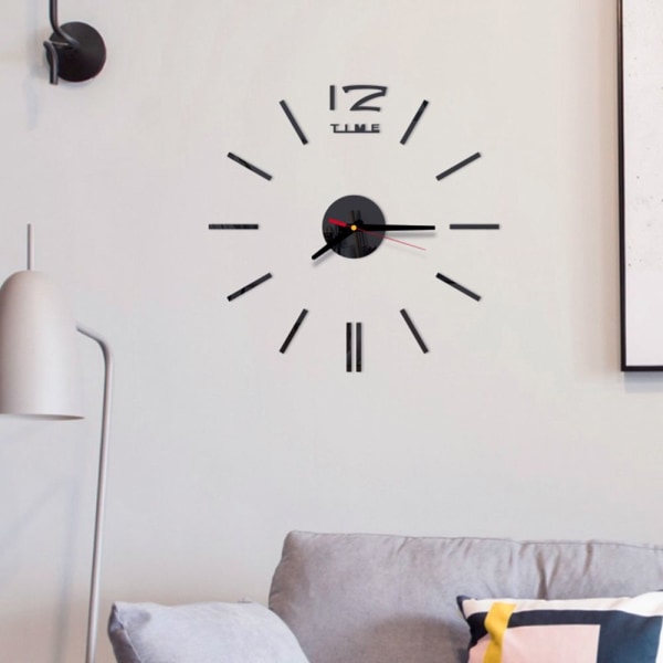 DIY Väggklocka Spegelyta 1 1 1