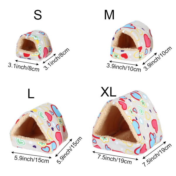Hamsterhus Lilledyr Soveseng TYPE5-XL Type5-XL
