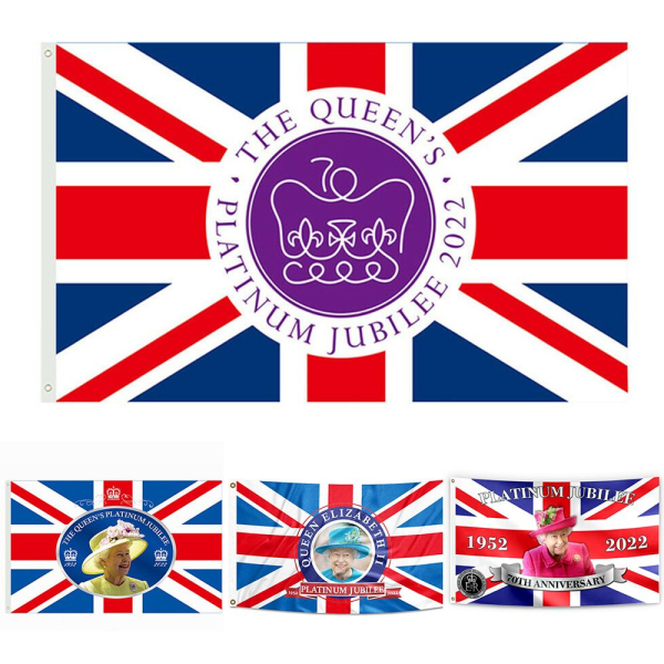 Queen Platinums II Flag 2022 Queen Banner C C C