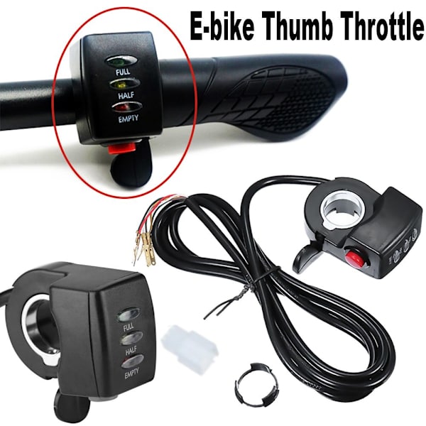 E-sykkel Tommelgasslysbryter 36V 36V 36V