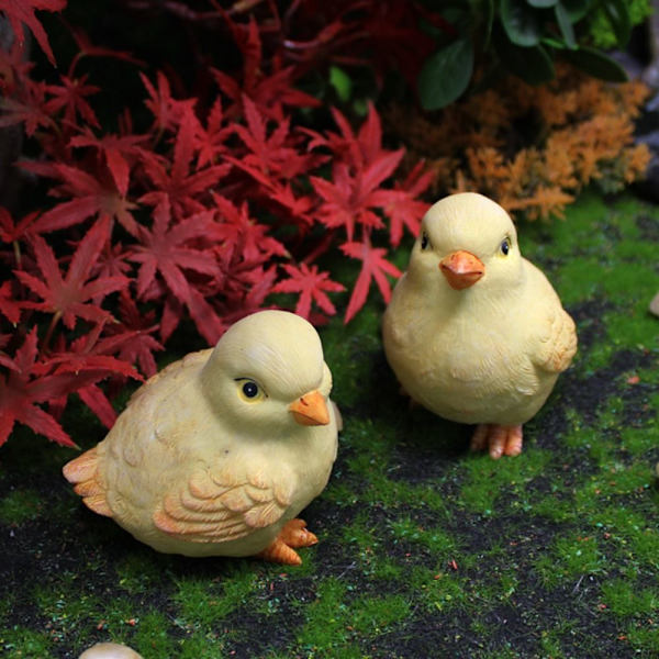Påskekyllingefigur Miniaturekylling A A A