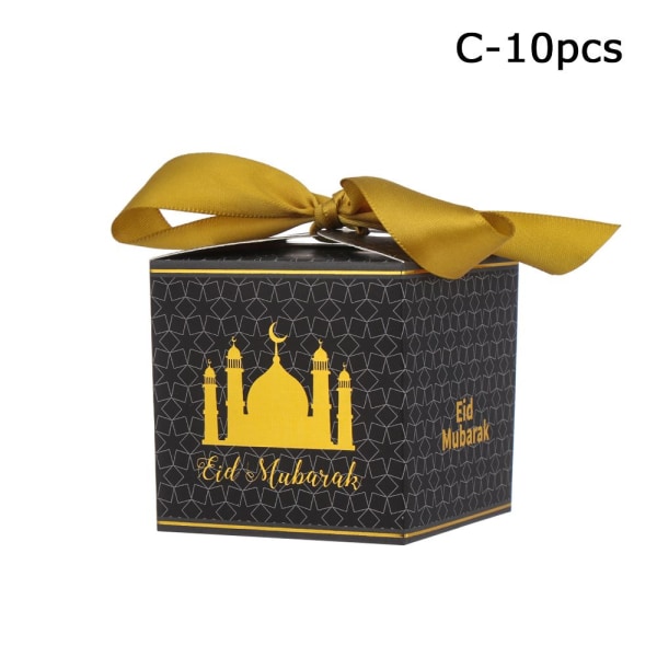 5/10st Eid Mubarak godislåda C-10ST C-10ST C-10pcs