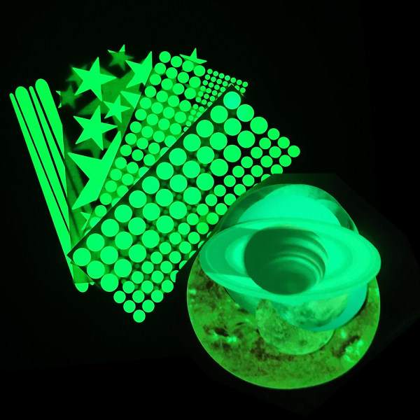110/525/453 STK selvlysende dekal Glow In The Dark 525 STK