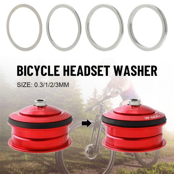 5 st Cykel Headset Bricka Justerbrickor 1MM 1mm