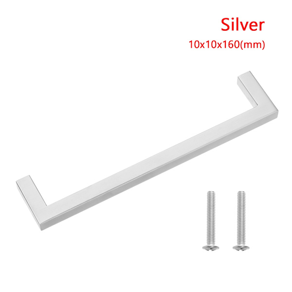 Kaapin kahva Huonekalut Hardware SILVER 10X10X160MM Silver 10x10x160mm