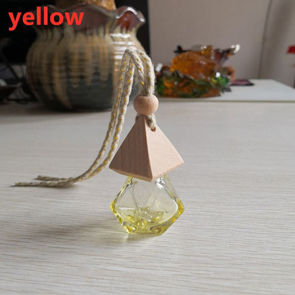 Bil parfume vedhæng luftfrisker GUL yellow