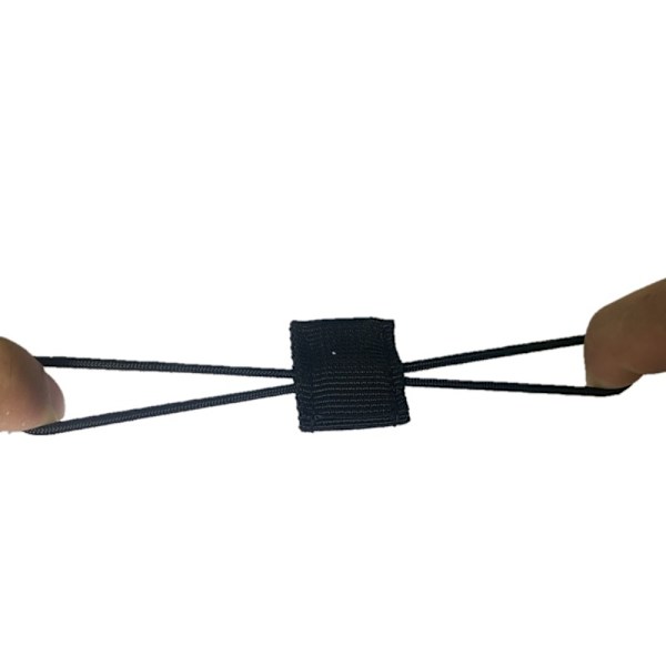 6st Elastiskt band Taktisk ryggsäck SVART black