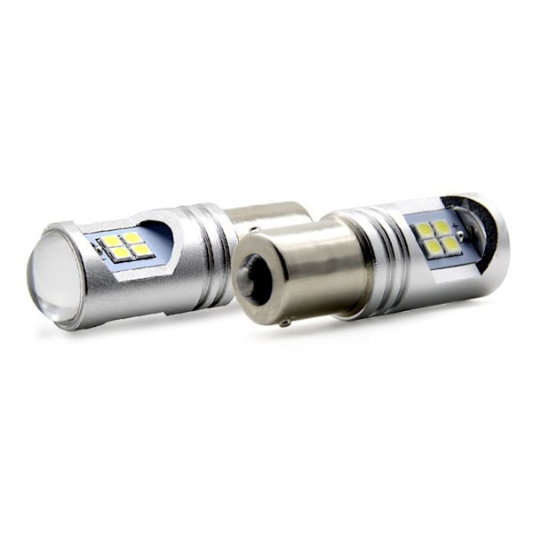2 stk/sett LED billys blinklyspære 1156 1156 1156