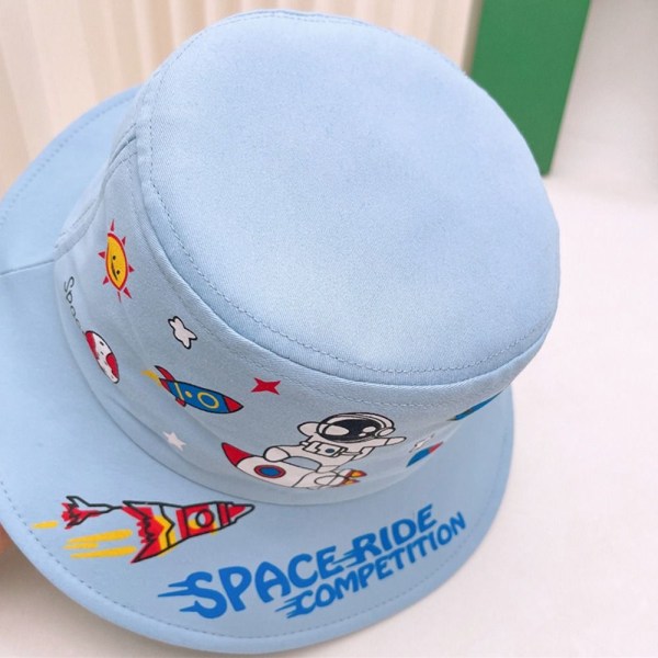 Baby Bucket Hat Beach Cap BLÅ blue