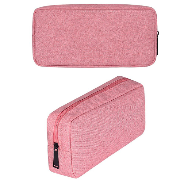 Opbevaringstaske Gadget-enheder Taske Digitalt tilbehør LYSGRÅ Light Grey 23 X 11cm