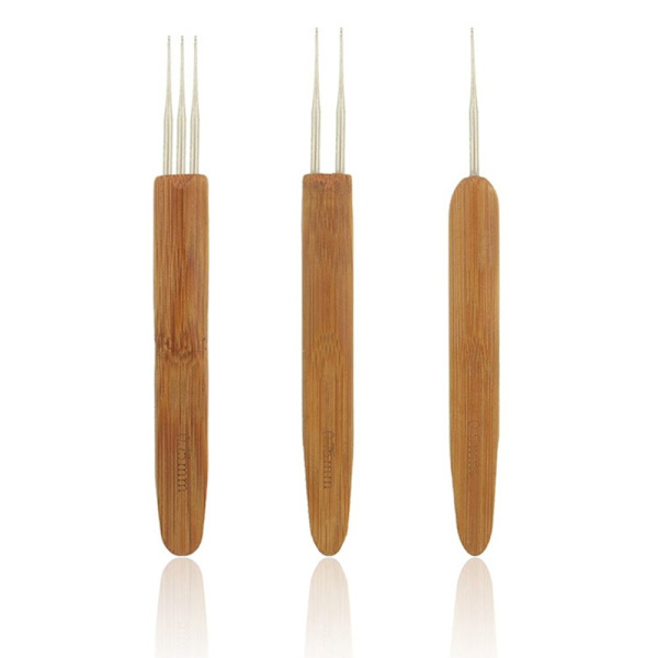 Krok Nål Hårfläta Pricker Dreadlock Virkning 9pcs/set
