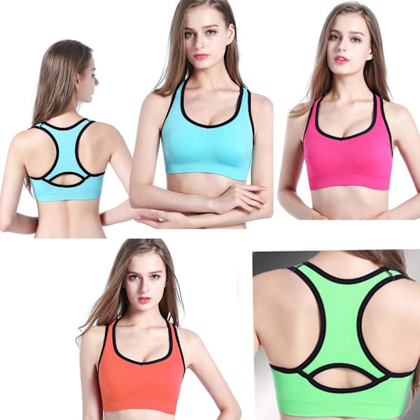 Sport-BH Yoga Linne SVART L black L