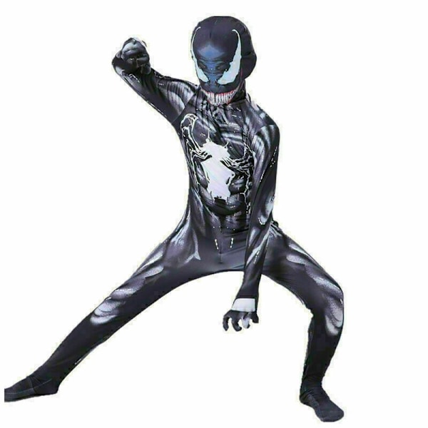 Venom: Let There Be Carnage Cosplay BLACK 130 LASTEN black 130 for Kids