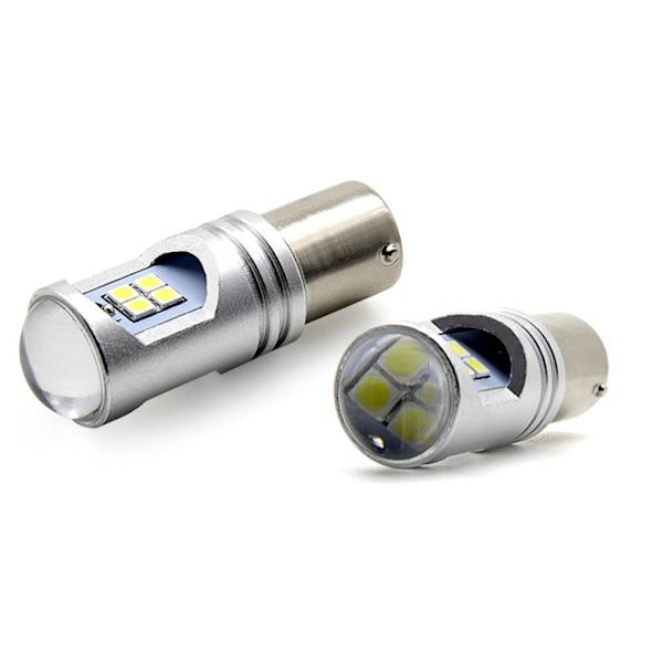 2 stk/sett LED billys blinklyspære 1157 1157 1157