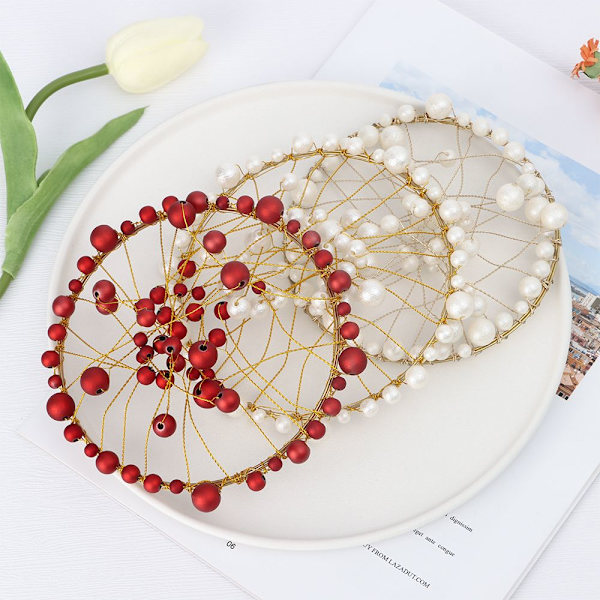 Crown Cake Topper Artificial Pearl 2 2 2