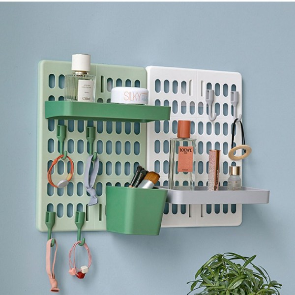 Pegboard DIY GRØN FIRKANTÆSKE FIRKANTÆSKE green square box-square box