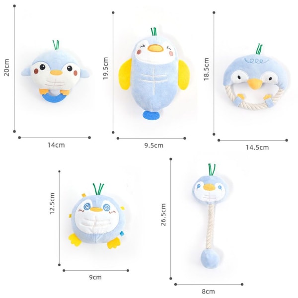 Hundeleker Puppy Cotton Chew 3 3