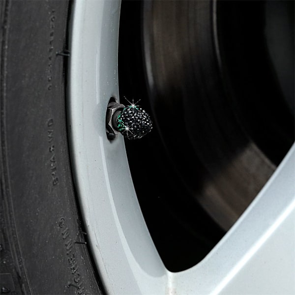 4 kpl Rengasventtiilin korkit Shining Wheel Cap 2 2 2