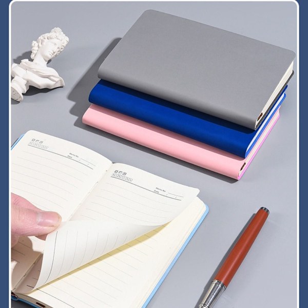 A6 Notesblok Lille Notesbog PINK Pink