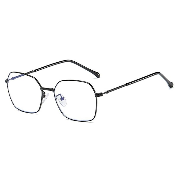 Anti-Blue Light Glasses Ylisuuret silmälasit MUSTA Black