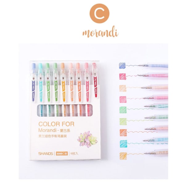 9 kpl/ set Set Fountain Pen EUROPE COLOR EUROPE COLOR Europe Color