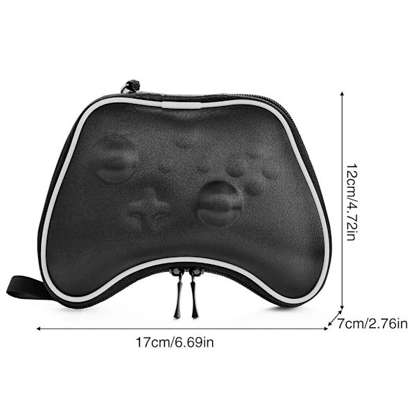 för XBOX XSX Game Controller Case Hard Pouch Bag